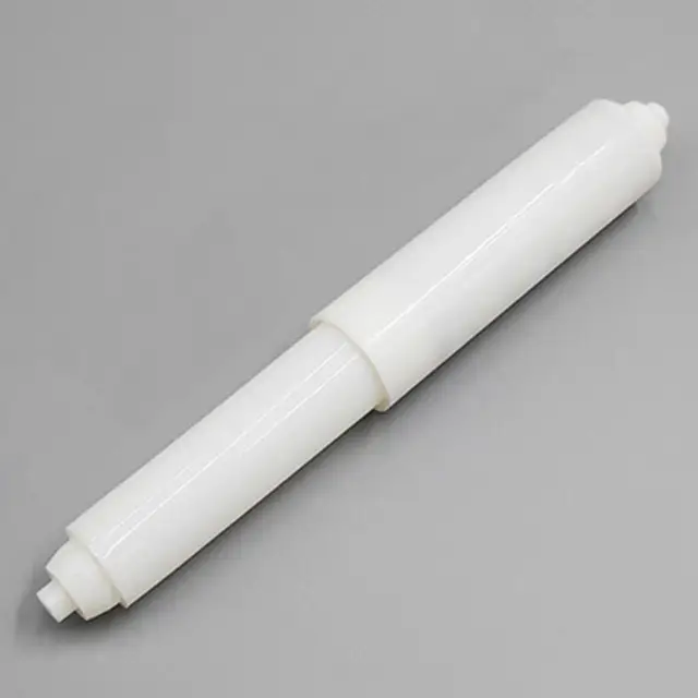 Toilet Paper Holder Spring-loaded Toilet Paper Holder Replacement Rods Adjustable Spindles for Easy Installation Quick Roller 1