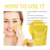 Turmeric Cleansing Pad Deeply Cleanses Skin, Removes Dirt, Controls Oil and Softens Exfoliated, Tender Skin 5