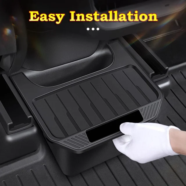 Rear Seat Storage Box 5