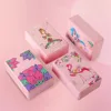 Adult High-Density Yoga Bricks Eva Material Yoga Tension Band Elastic Band Set Dance Practice Color Printing Yoga Bricks 4