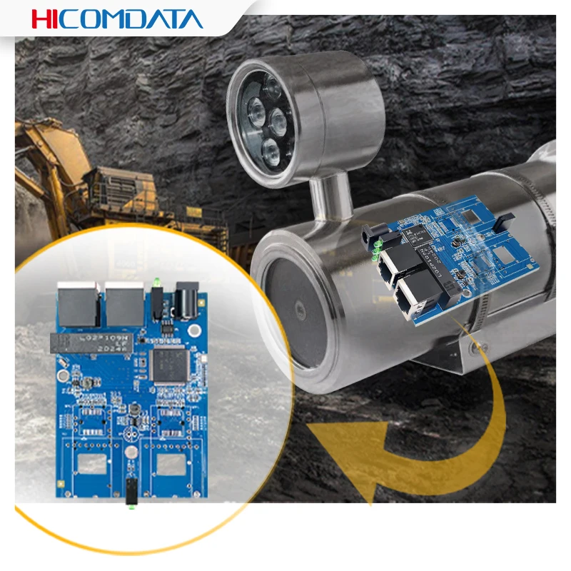1000Mbps Media Converter Network Switch 2 Fiber 2 RJ45 SC Port 20KM Gigabit Ethernet Switch Pcba Fiber Optical Media Converter Fiber Transceiver Module Sfp Transceiver Module