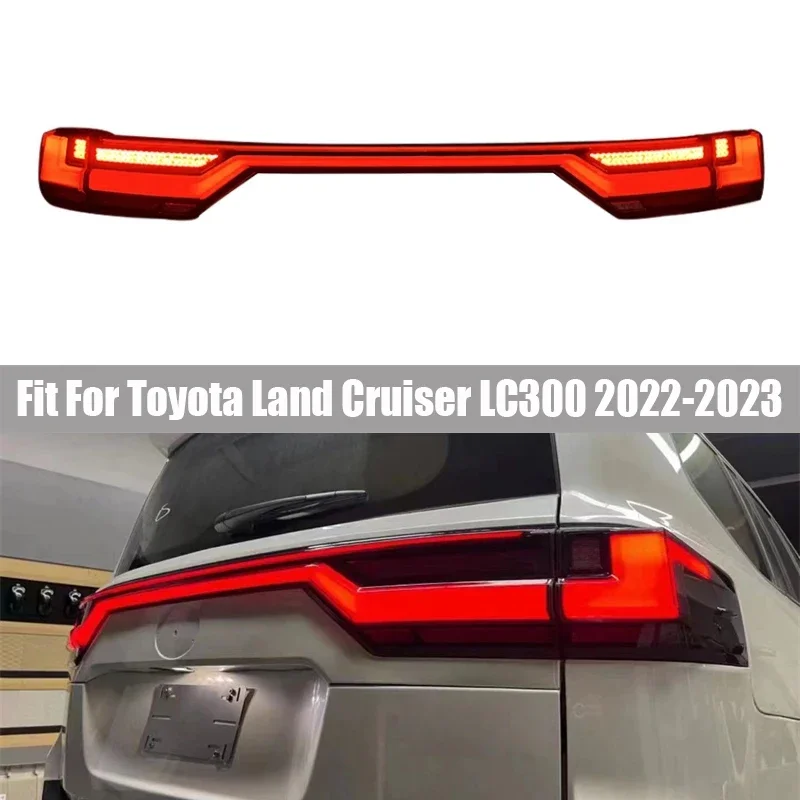 

Задний фонарь в сборе, подходит для Toyota Land Cruiser LC300 2022-2023, задний ходовой фонарь, тормоз, задний динамический сигнал поворота, задний фонарь