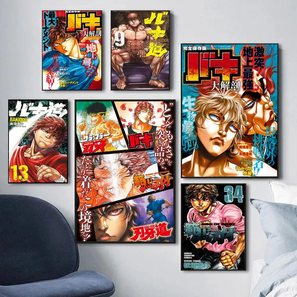 Collection Picture Wallpaper, Stickers Baki Hanma Anime