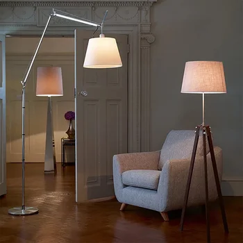 Nordic Modern Designer Long Arm LED Floor Lamp Office Study Adjustable Wall Table Light Reading Simplicity Home Decoration Art 5