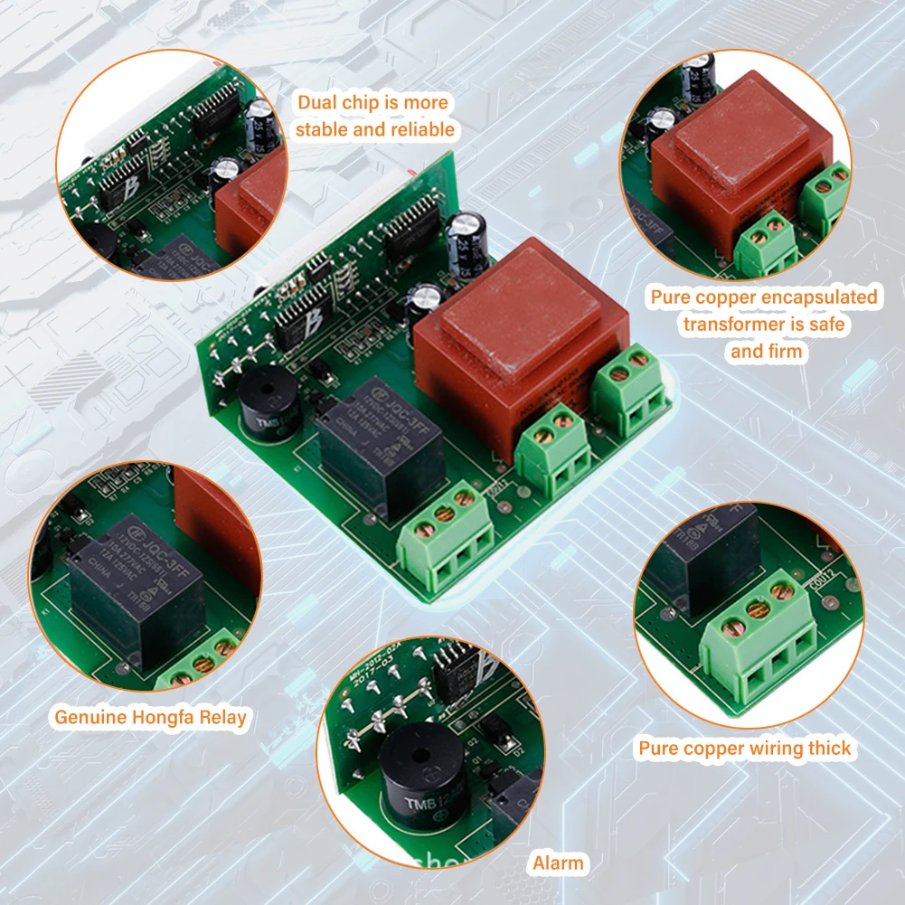 Digital Temperature Controller -40 to 120 Degrees Alarm Function Electronic Ther
