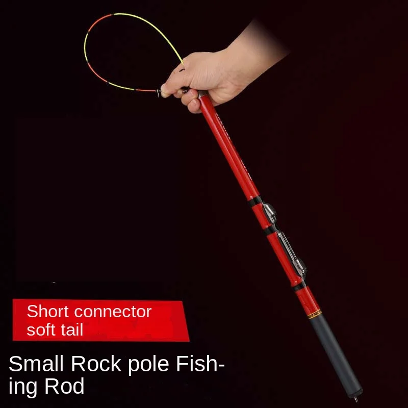 Telescopic Rock Fishing Rod 3m 2.7m 2.4m 2.1m 1.8m Carbon Fiber Mini  Portable Spinning Fishing Rod Carp Feeder Surf Spinning Rod - Fishing Rods  - AliExpress