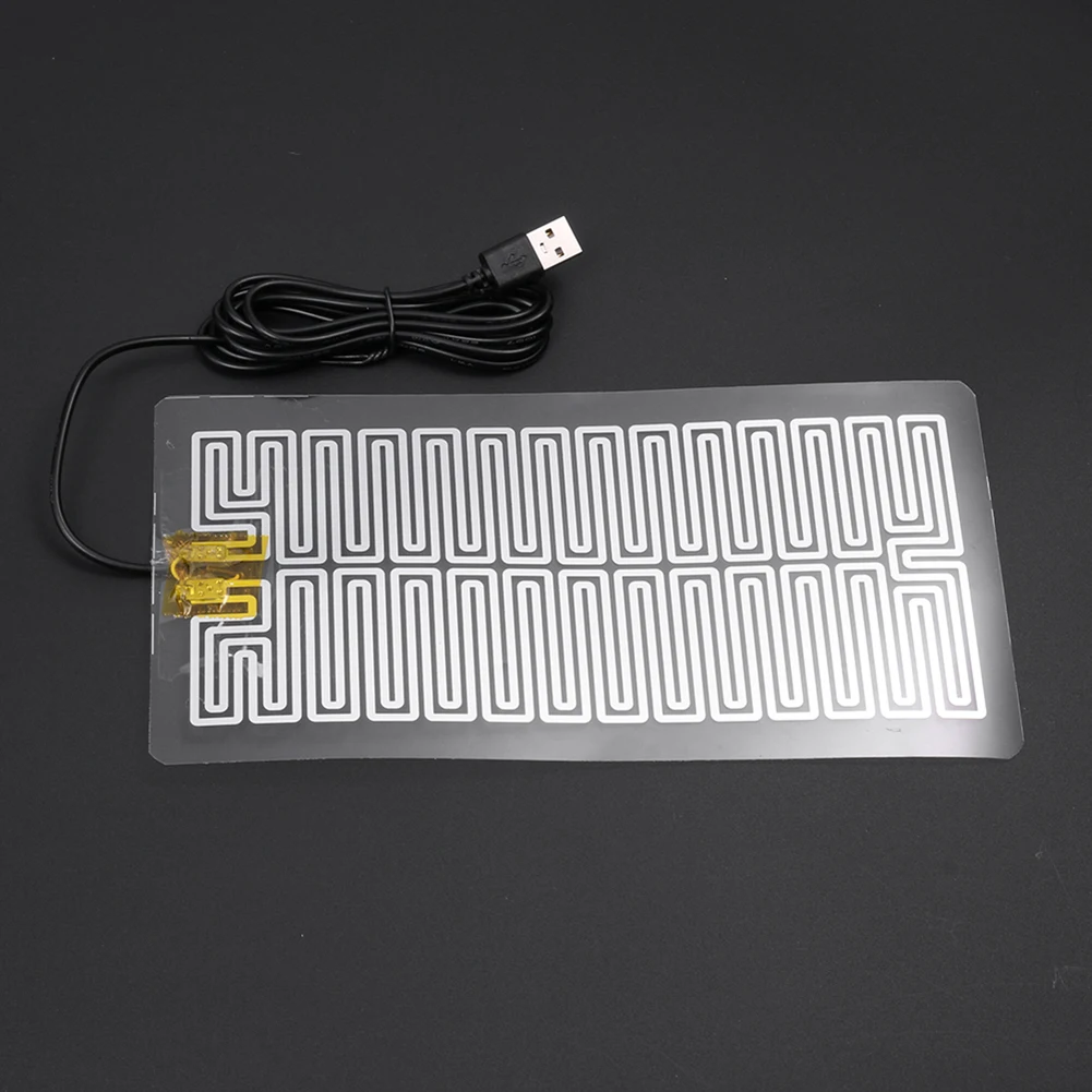 USB Electric Heating Pad DIY Thermal Clothing Warming Pad Plug And Play Warm Plate Heater Sheets Outdoor Heated Jacket Vest Coat