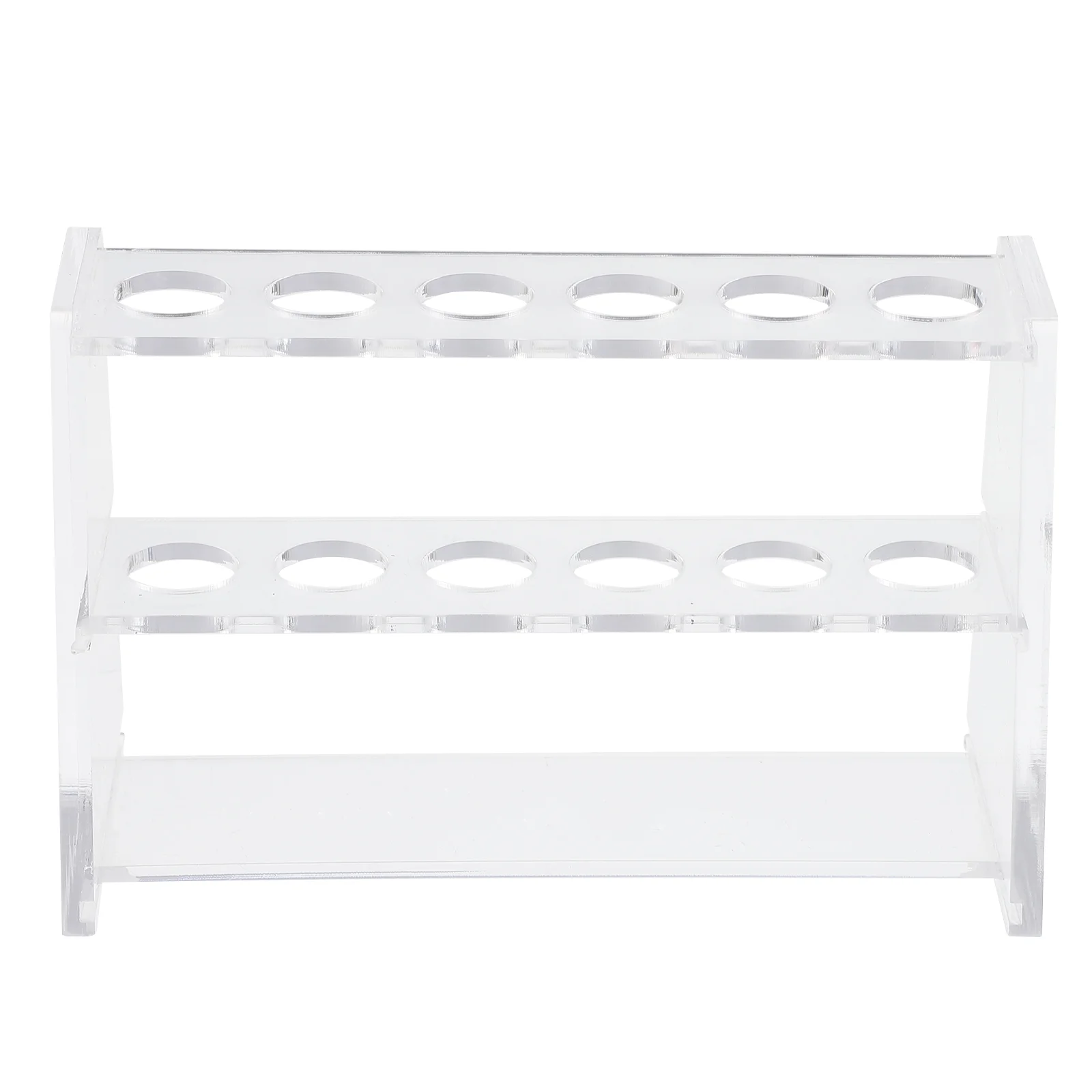 

-hole Tube Rack Rack Plastic Stand Experiment Laboratory Shelf Pipe Container Acrylic 2-layer Centrifuge Holder Experiment