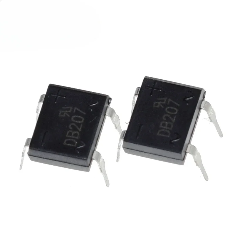 diode bridge retifica DB207 DIP-4 DB207S DIP4 2A 1000V power diode rectifier 1000v electronic components 20pcs