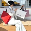 StoBag 10pcs Non-woven Tote Bags Color Fabric Portable Eco-friendly Shopping Storage Reusable Large Pouch Custom Logo(Extra Fee) 2