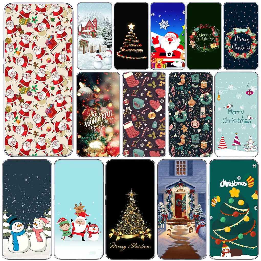 Merry Christmas Tree Deer Phone Per Motorola Moto One G8 G7 Play Action Fusion Plus Power Vision Zoom Hyper Macro Cover Case