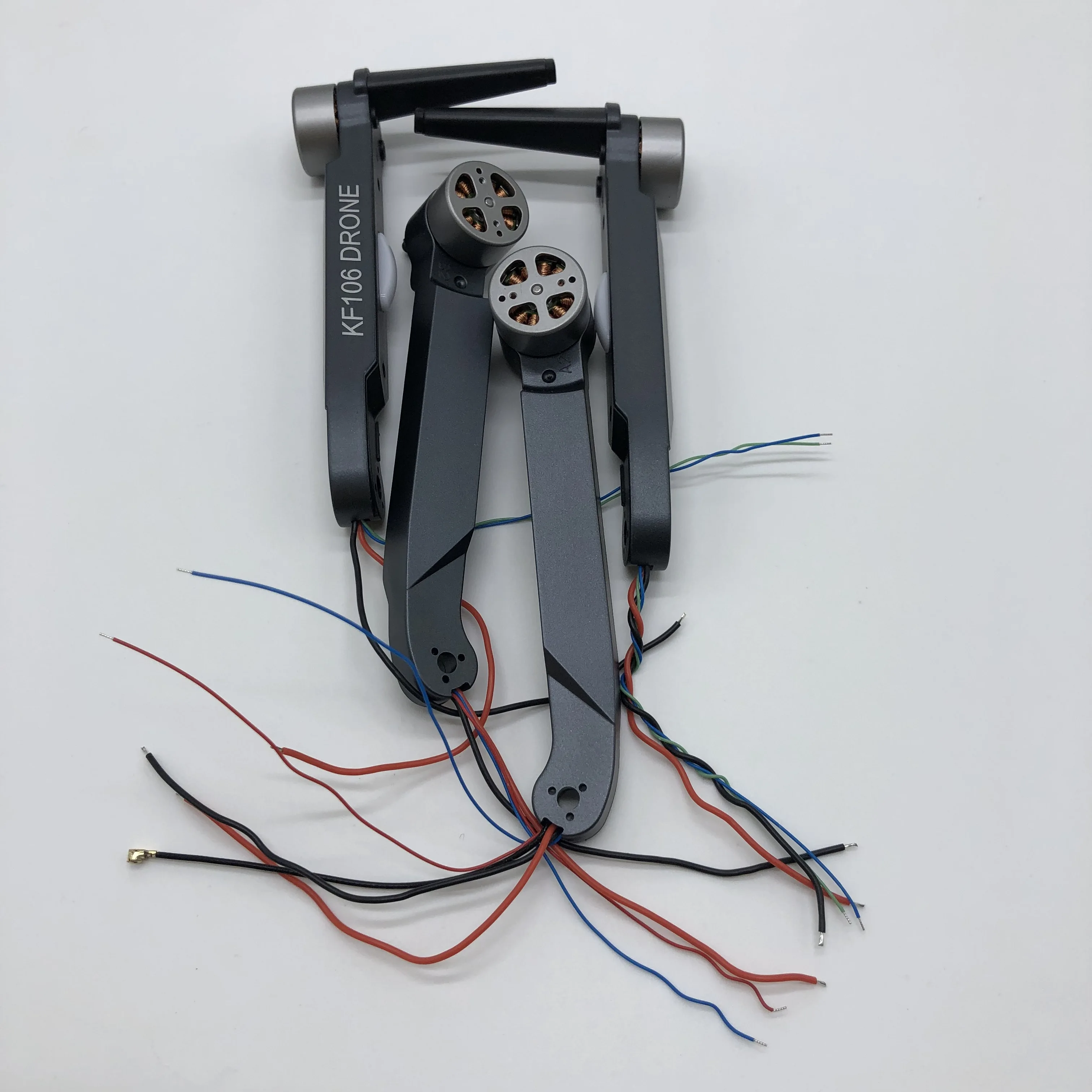 

4PCS Arm Set Spare Part Original for KF106 KF106MXA Remote Control Drone Quadcopter Front Rear Motor Arm Accessory