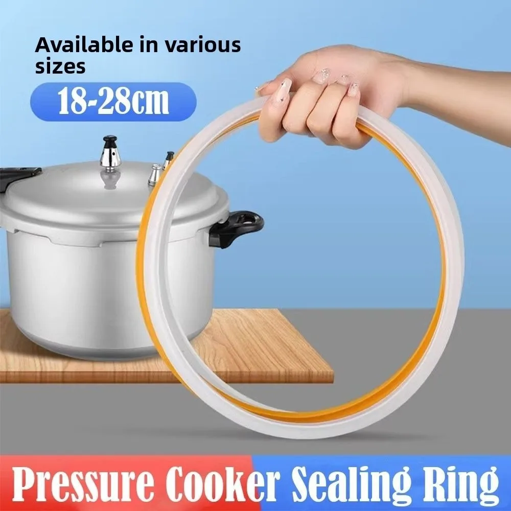 Multi-Size O-Ring Pressure Cooker Sealing Ring Replacement Silicone Gasket Aluminum Pressure Cooker Cookware Parts