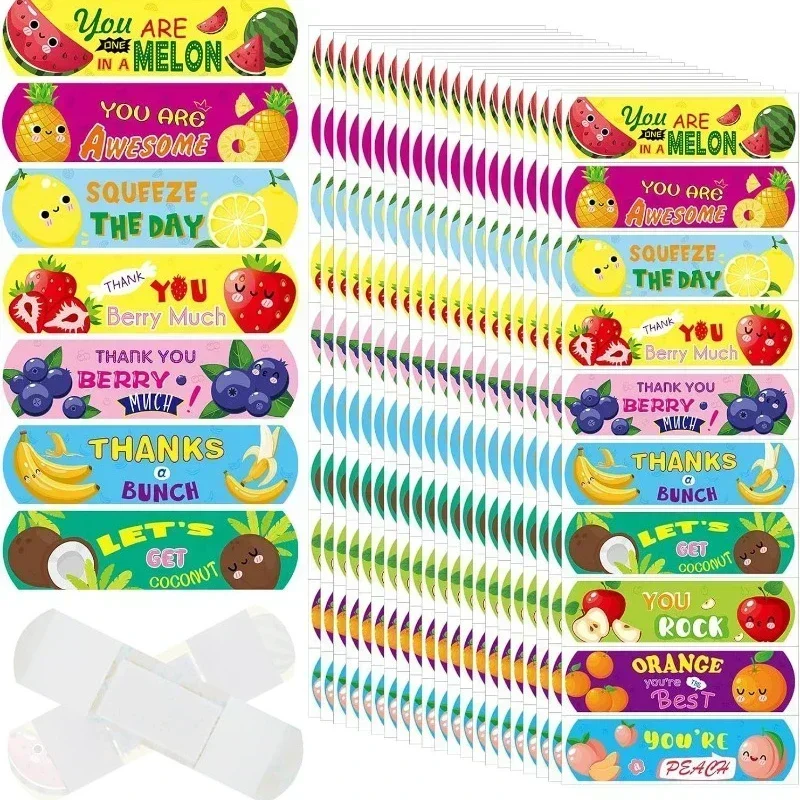 10Pcs/lot Christmas Baby Cartoon Band Aid Mermaid Horse Wound Plasters for Kids Children Girls Dressing Patch Adhesive Bandages
