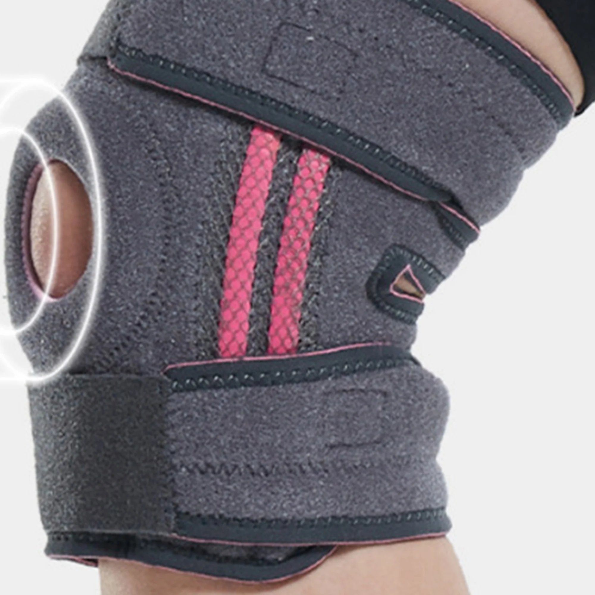 Breathable Rubber Knee Pads for Outdoor Climbing-Shock Absorbing, Meniscus Support Sports Gear