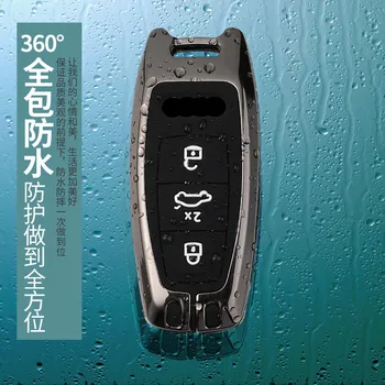 Cover chiate/telecomando per Audi A3 A4 B9 A6 C8 A7 S7 4K A8 D5 S8 Q7 Q8 SQ8 E-tron 2018 2019 2020 2021 Accessori 4 Cover chiate/telecomando per Audi A3 A4 B9 A6 C8 A7 S7 4K A8 D5 S8 Q7 Q8 SQ8 E-tron 2018 2019 2020 2021 Accessori - New Car Key Caso Della Copertura Per Audi A3 A4 B9 A6 C8 A7 S7