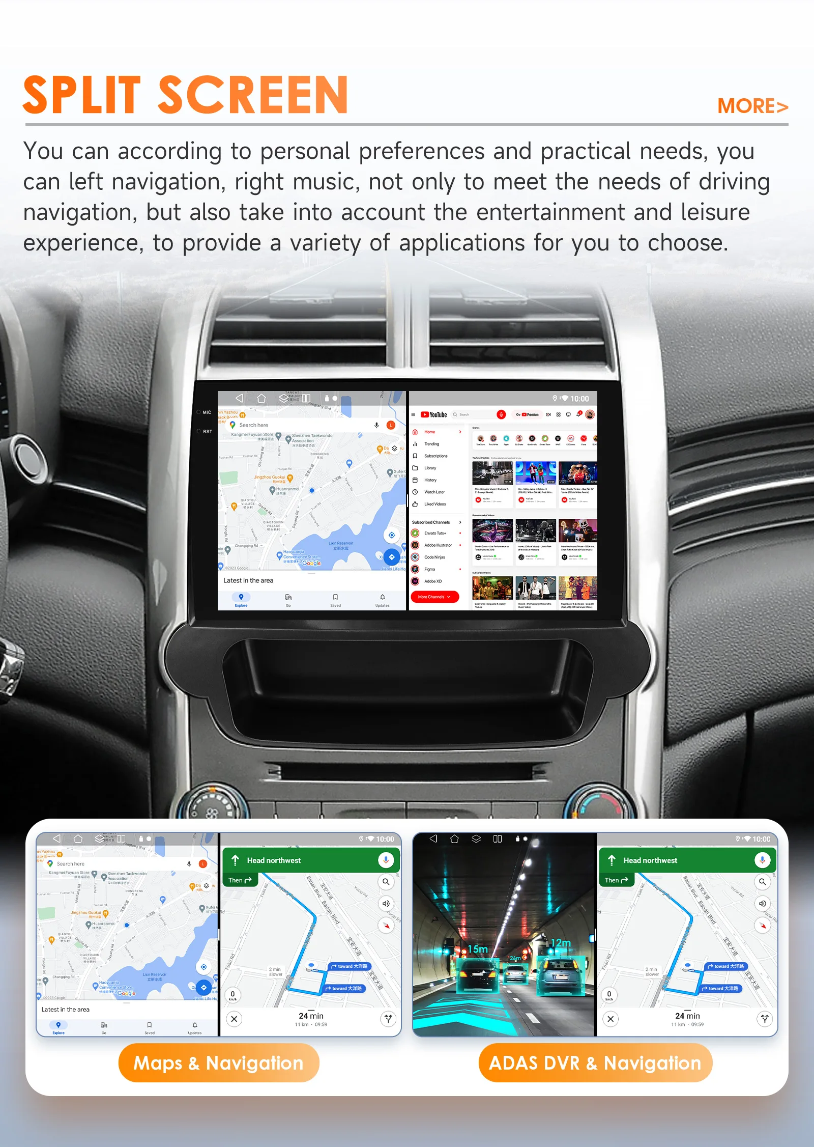 Hizpo 8Core 2Din Android 14 Auto-Multimedia-Player für Chevrolet Malibu 2012–2015 AI Carplay 4G Wifi 360 Kamera von Snapdragon 6115 – Detail 39