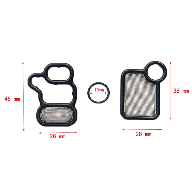 Solenoid Gasket Spool Valve Filter Element For Honda Accord RDX CR-V 15815-RAA-A01 15845-RAA-A01 91319-PAA-A01