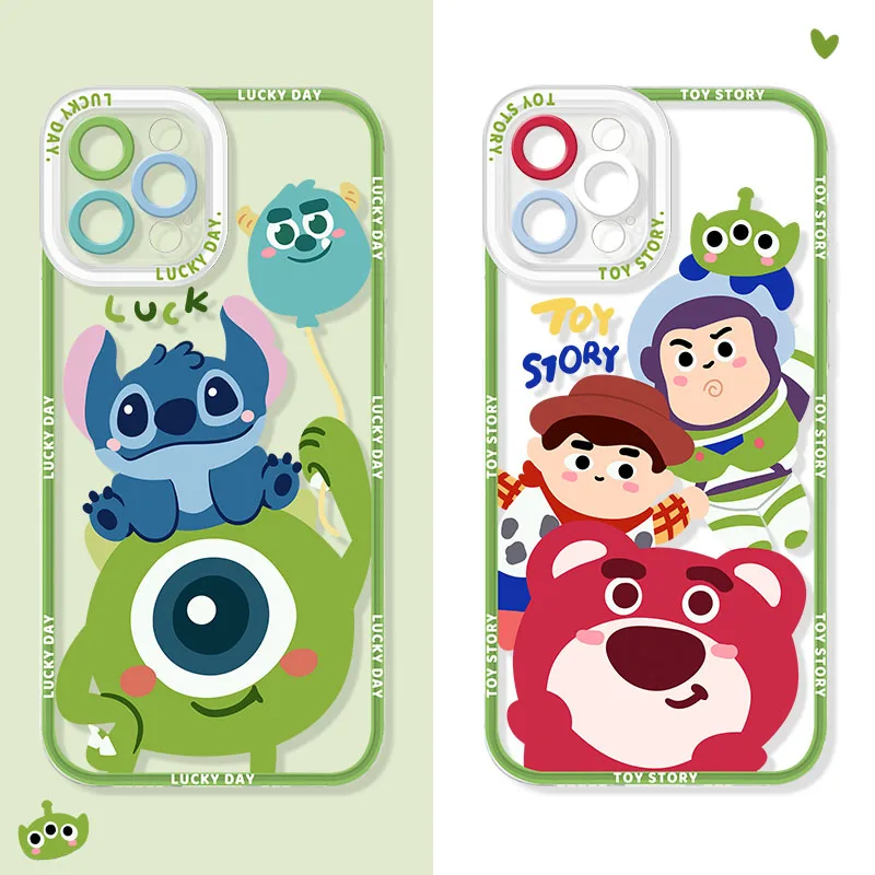 Custodia Morbida In Tpu Disney Toy Story Per Oneplus 8 8T 9 9T 10 Pro 9R 9Rt Nord One Plus 1 + 9R 1 + 8 1 + 8T 1 + 10Pro Cover Antiurto Trasparente
