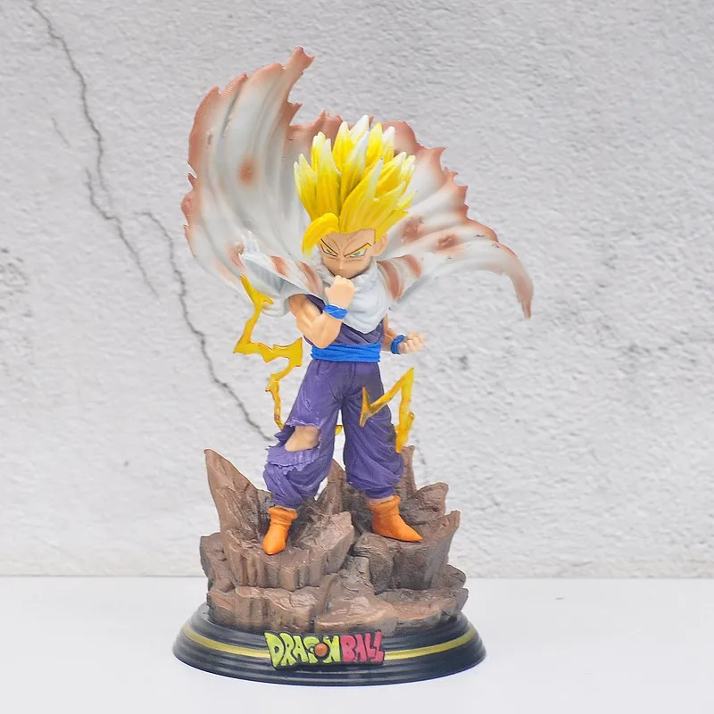 19cm Height WCF Dragon Ball Anime Figure Vegeta Son Gohan Cell
