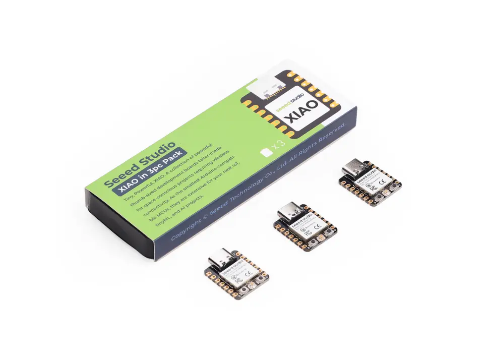 3PCS Pack XIAO ESP32C3 Mini Development Board ESP32 C3 Dev Module WiFi BlE5.0 RISC-V for Arduino IDE, MicroPython, CircuitPython image 1