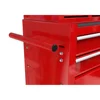 Rolling Tool Chest, Detachable Top, Mechanic Tool Organizer Box for Garage Repair Shop and Workshop, Tool Cabinet w/Lock & Key 5