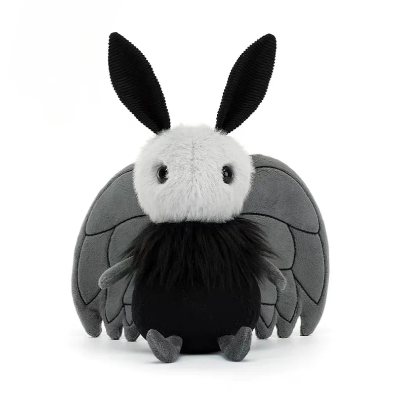 Halloween Moth Figure soft plush toy Texture Rich Cute Novel Funny for Children and Friend the Best Halloween Gift Toy Companion