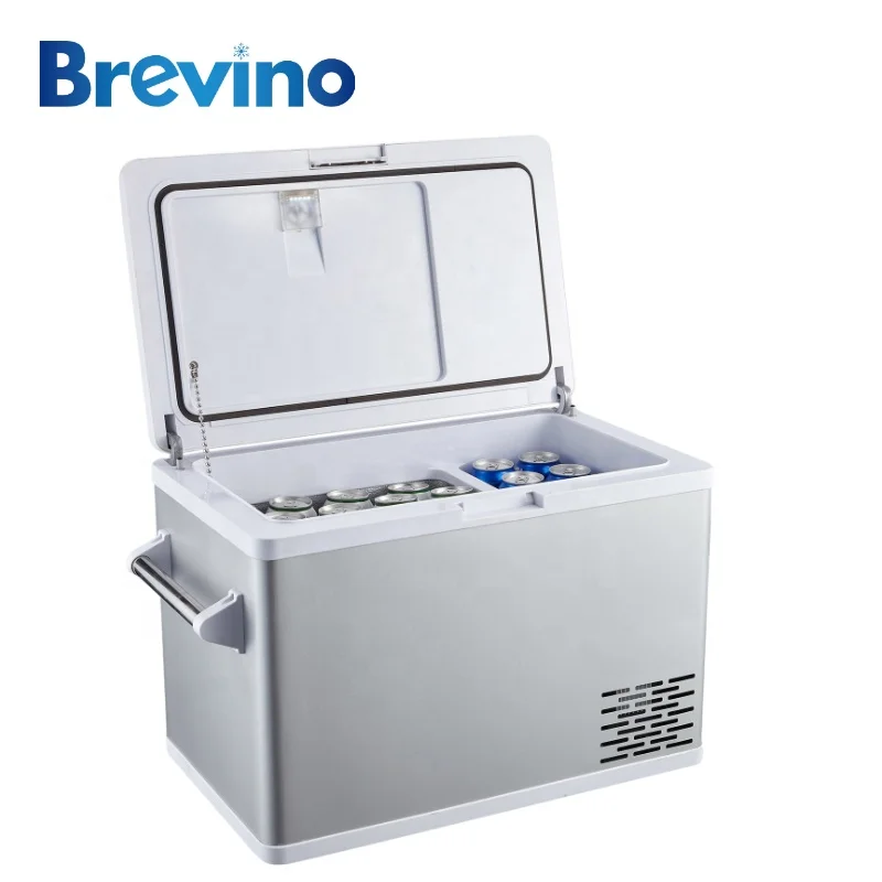 

42L DC 12/24V Portable Cooler Portable Deep Freezer Compressor Car Fridge For Camping Yacht Travel