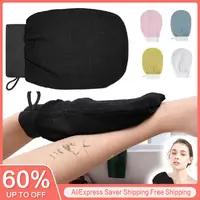 1PC Scrub Exfoliating Gloves Back Scrub Dead Skin Facial Massage Gloves Durable Multi Color Deep Cleansing Towels For Shower 1