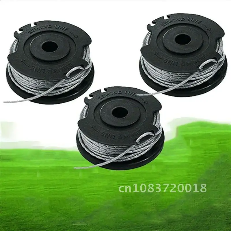 

FOR BOSCH ART 23 26 SL Strimmer Trimmer Line Spool Feed 4mX1.65mm 3PCS Lawn Mower Accessories Cutting Line Head For Strimmer Re
