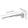 Folding Clothes Drying Rack Window Clothes Rack Foldable Clothes Hanger Drying Rack Rod for Hotel Suitable for Travel 6