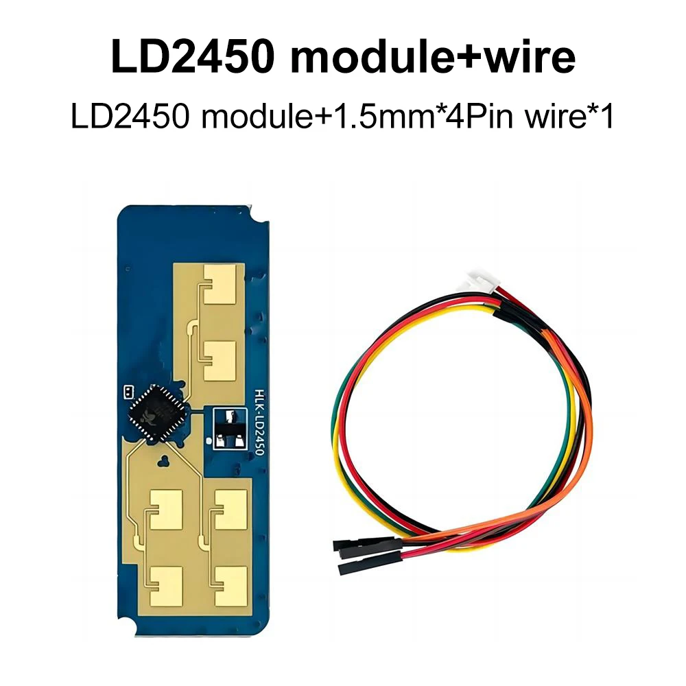 

HLK-LD2450 DC5V 24G трекинг человеческого тела траектория радар Датчик Модуль