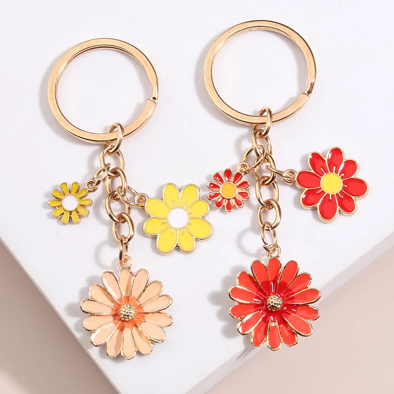 Llaveros De Girasol Y Abeja / Charm Para Bolso / Llavero / Hecho A Mano / Ideas Para Regalos / Lindos Llaveros - España