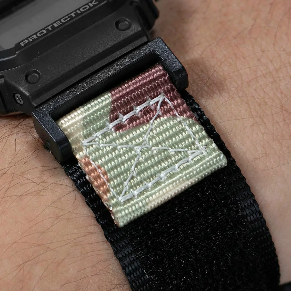 Nylonarmband für Casioak-Uhr DW5600 6900 8900 GA-110/100/120 GD-100 110 Sports Loop Armband Ersatzarmband Zubehör – Detail 11