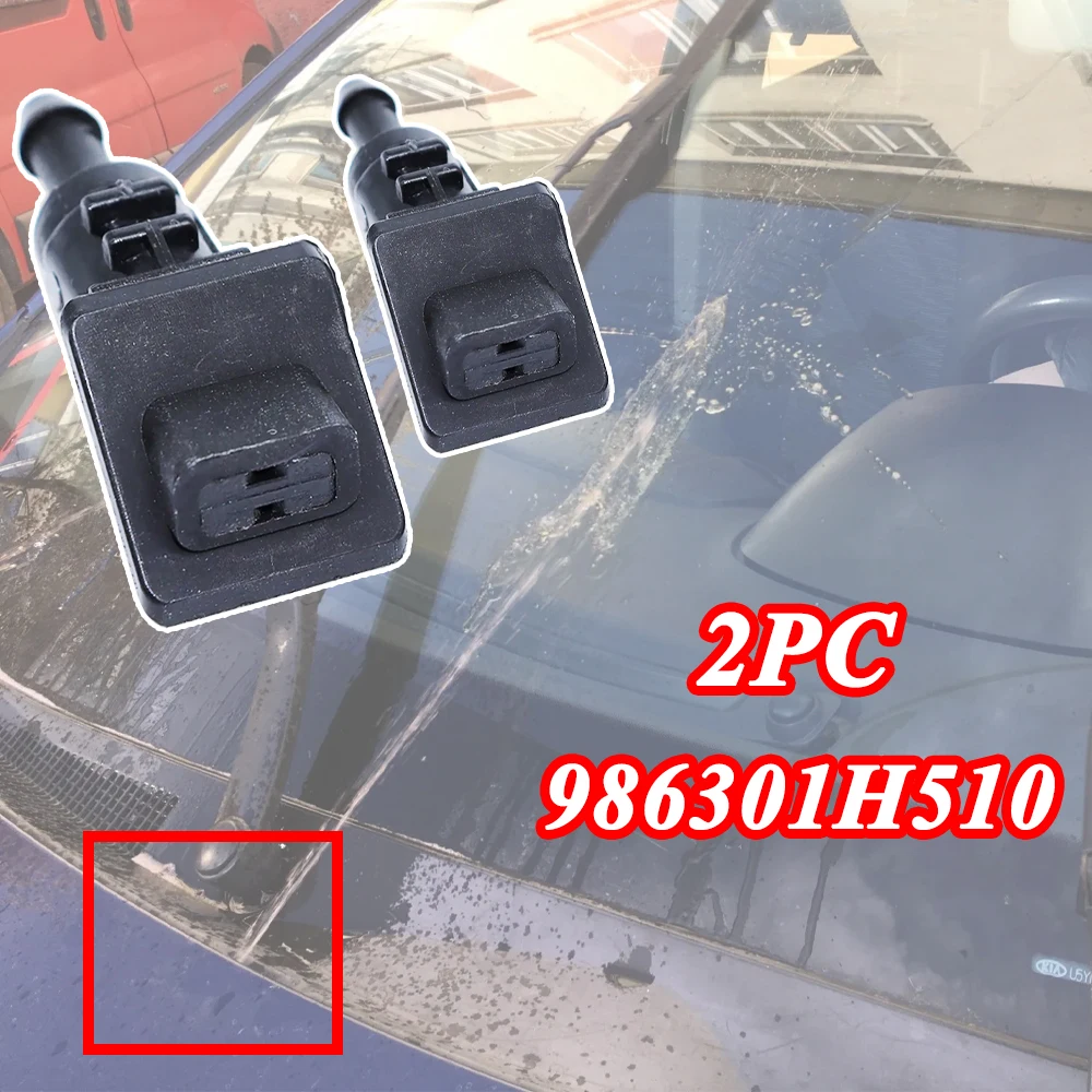 2Pc Per Hyundai I30 Lavacristallo Jet Muslimex Ugello 2013 Per Kia Ceed Ed Jd Getto D'Acqua A Forma Di Ventaglio Anteriore