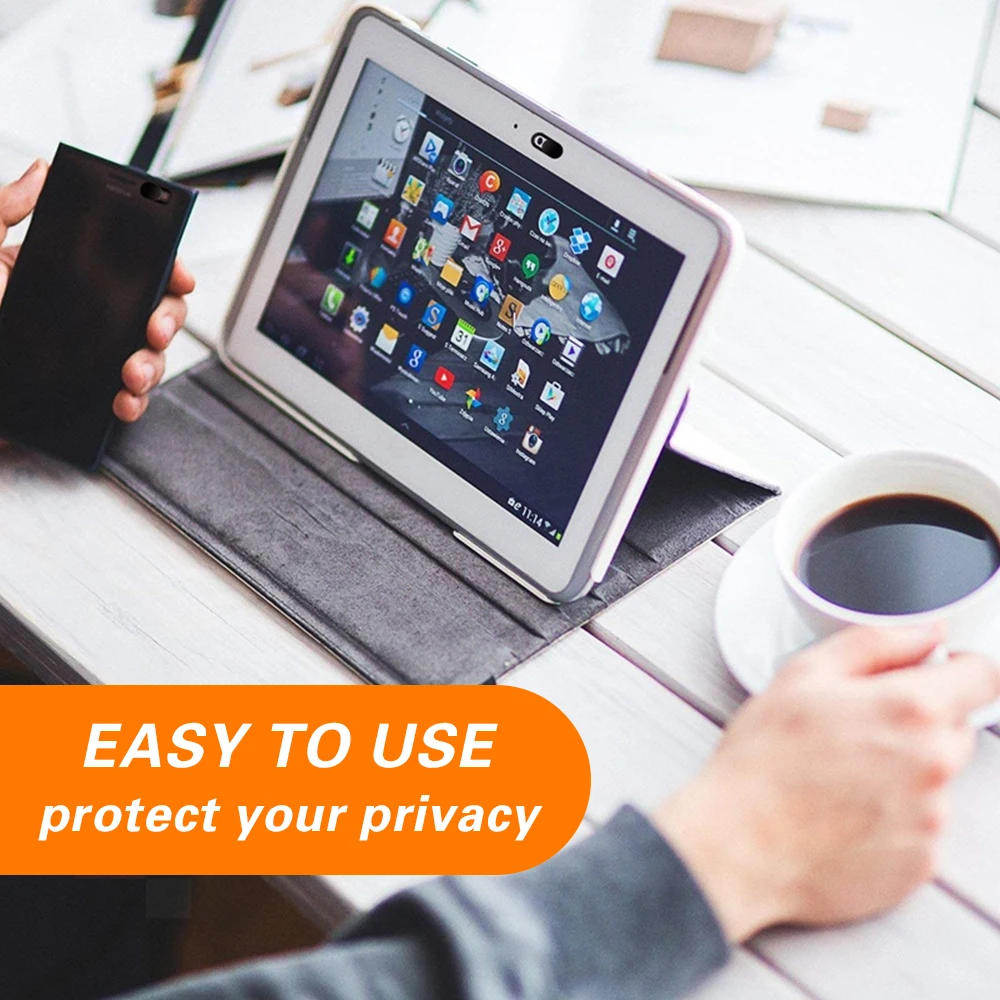 20 Copri Webcam Ultra Sottili 0.7mm - Protezione Privacy Per Laptop, Tablet E Smartphone - Foto 6