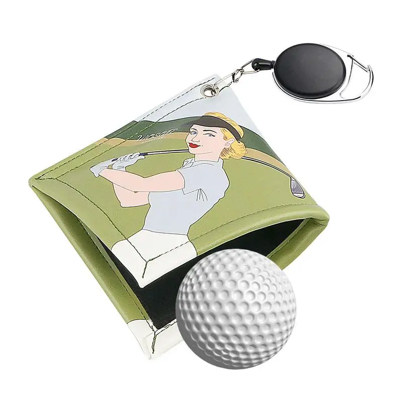 

Cloth for Golf Ball, Ball Towel Cleaner Microfiber with Lanyard, Wipe Cloth Towel Strong Water Absorption, Golf Course Tools