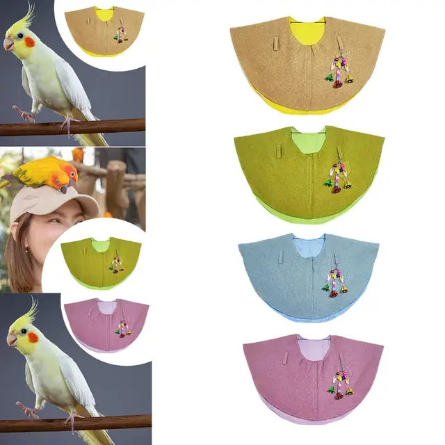 Parrot Anti Scratch Shoulder Protector Bird Diaper for Sun Conures Parakeet 1