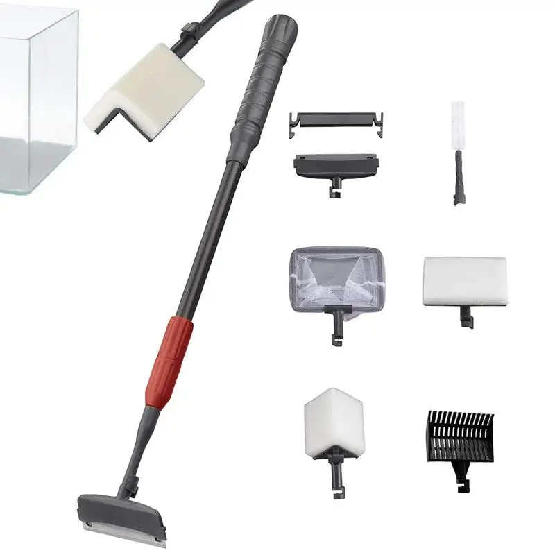 

Аксессуары для чистки аквариума 6 в 1