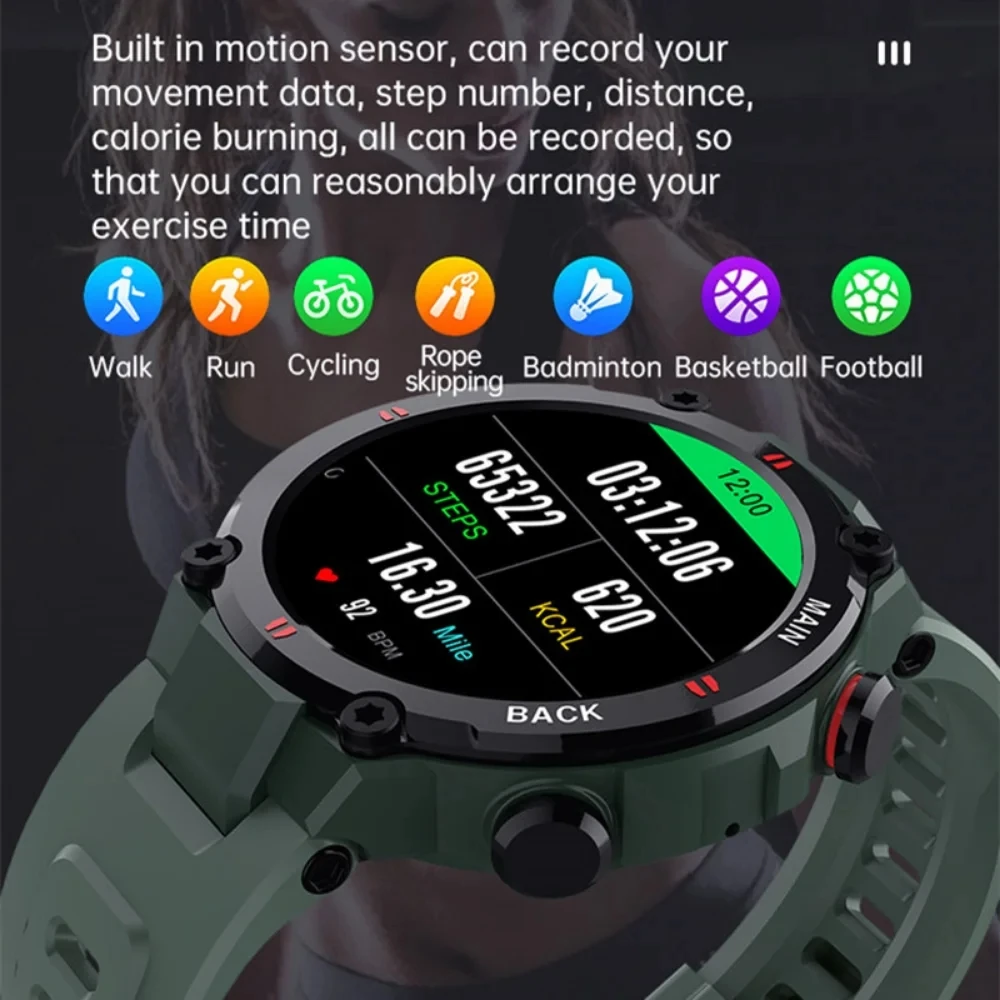 Call Smart Watch Men Women HD Screen Sport Health Waterproof Android Fitness Heart Rate Monitoring Ultra Phone Bluetooth 2024