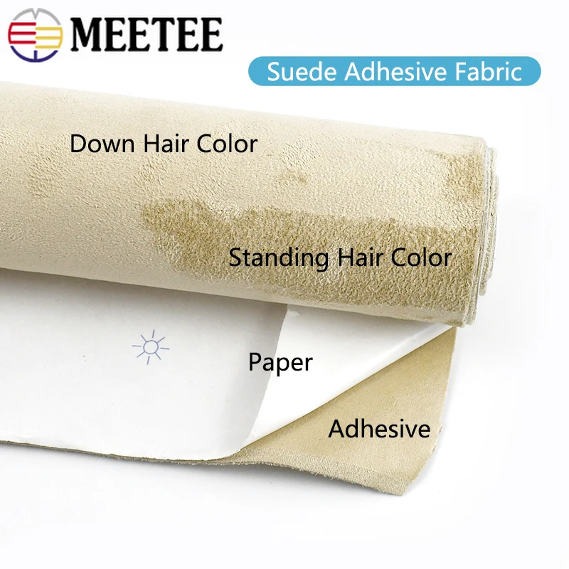 Suede Fabric Self-Adhesive Cloth for Interior DIY Projects