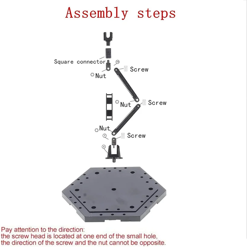 Model Display Shelf,Model Display Rack,Suitable for Gundam Model Stand Action Figure Stand and HG, MG, RG Model Display 5