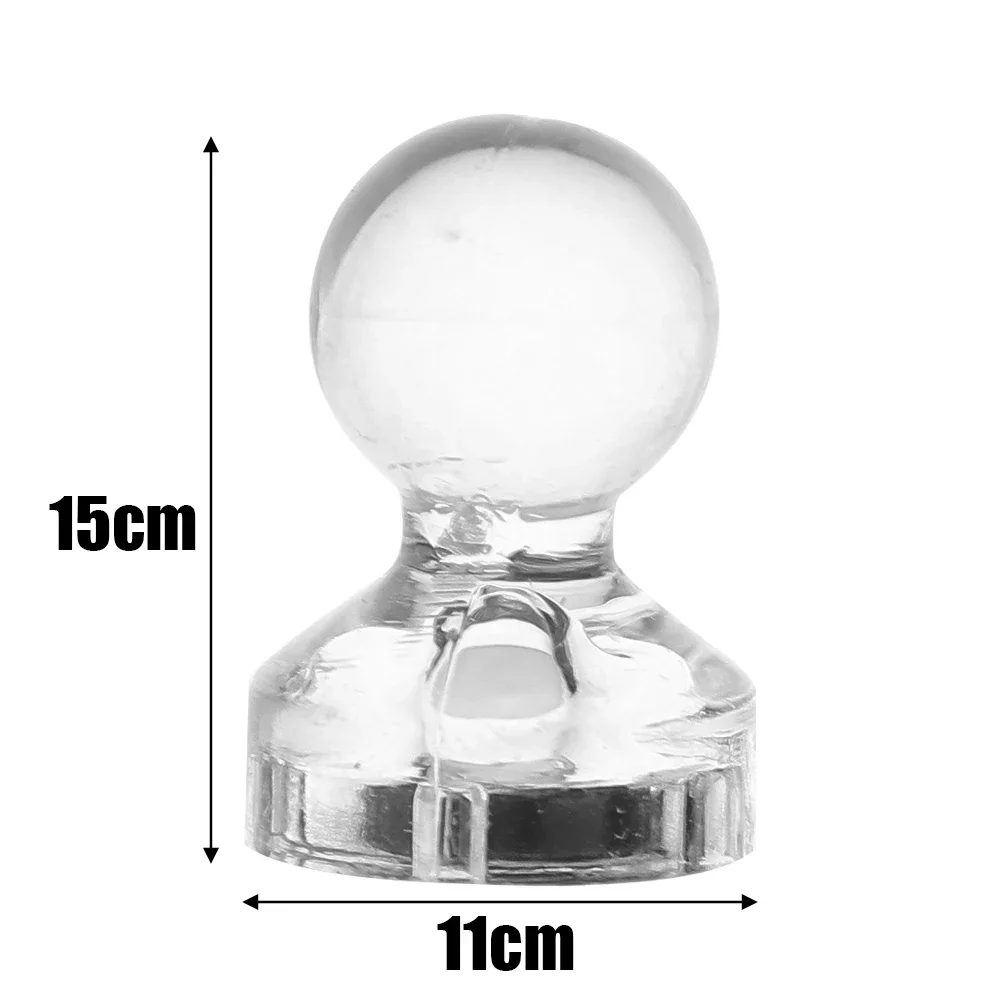 30/10PCS Transparent Magnetic Thumbtack Pushpins Sucker Strong Magnet Neodymium Push Pins Stickers Refrigerator Whiteboard neodymium magnets magnetic push pins