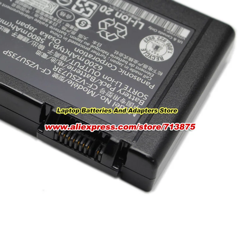 Genuine CF-VZSU73U Battery CF-VZSU73R CF-VZSU73SP 63Wh for