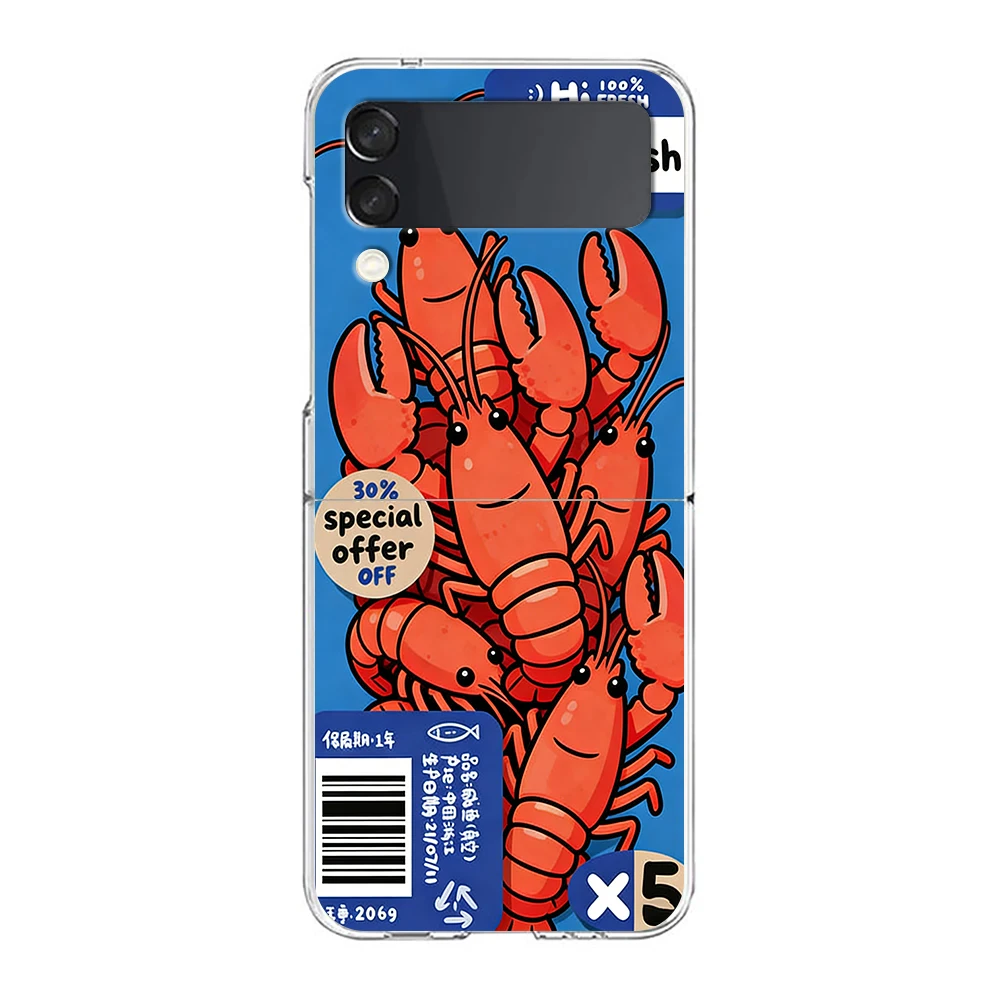 Crystal Clear Folding Phone Protective Cover - Durable Hard Shell with Discounted Price