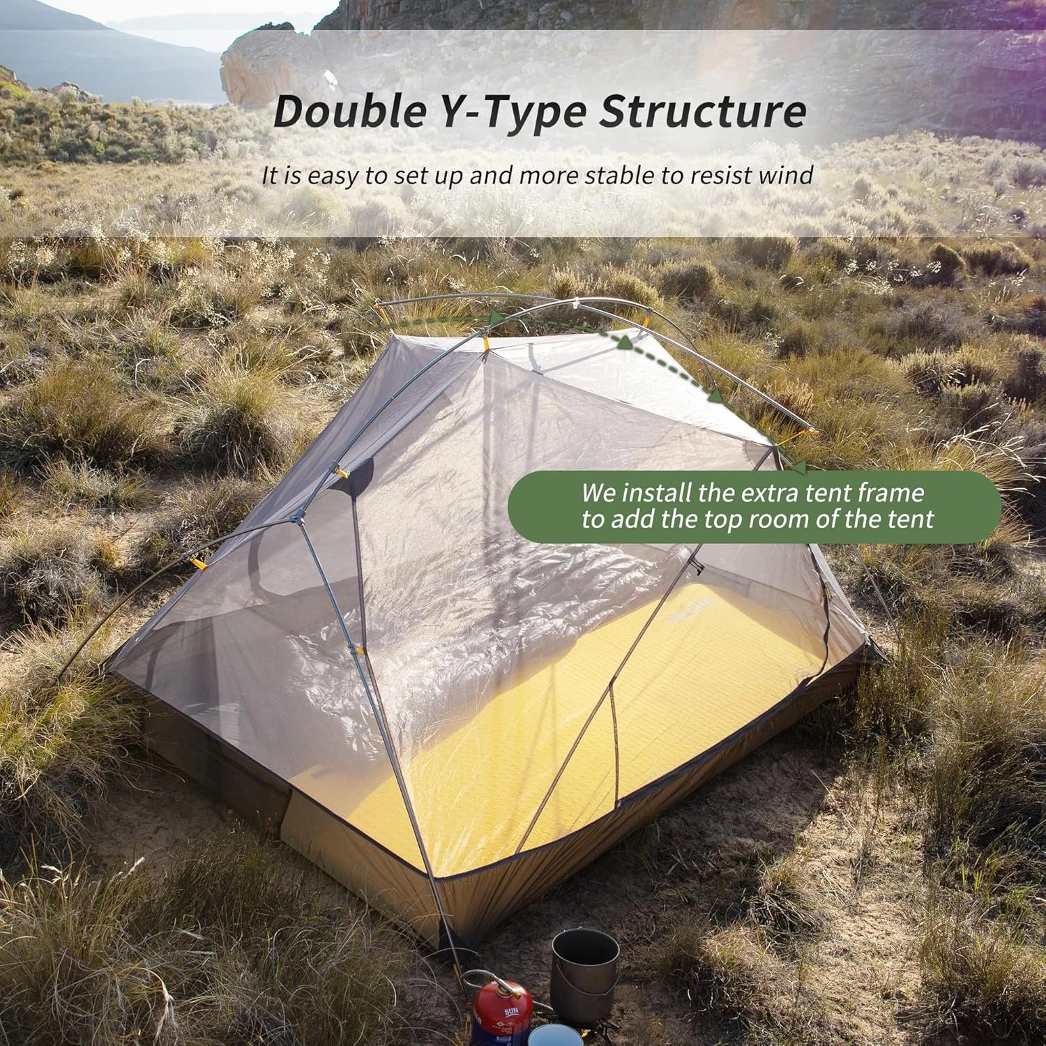 2-Person Backpacking Tent 2