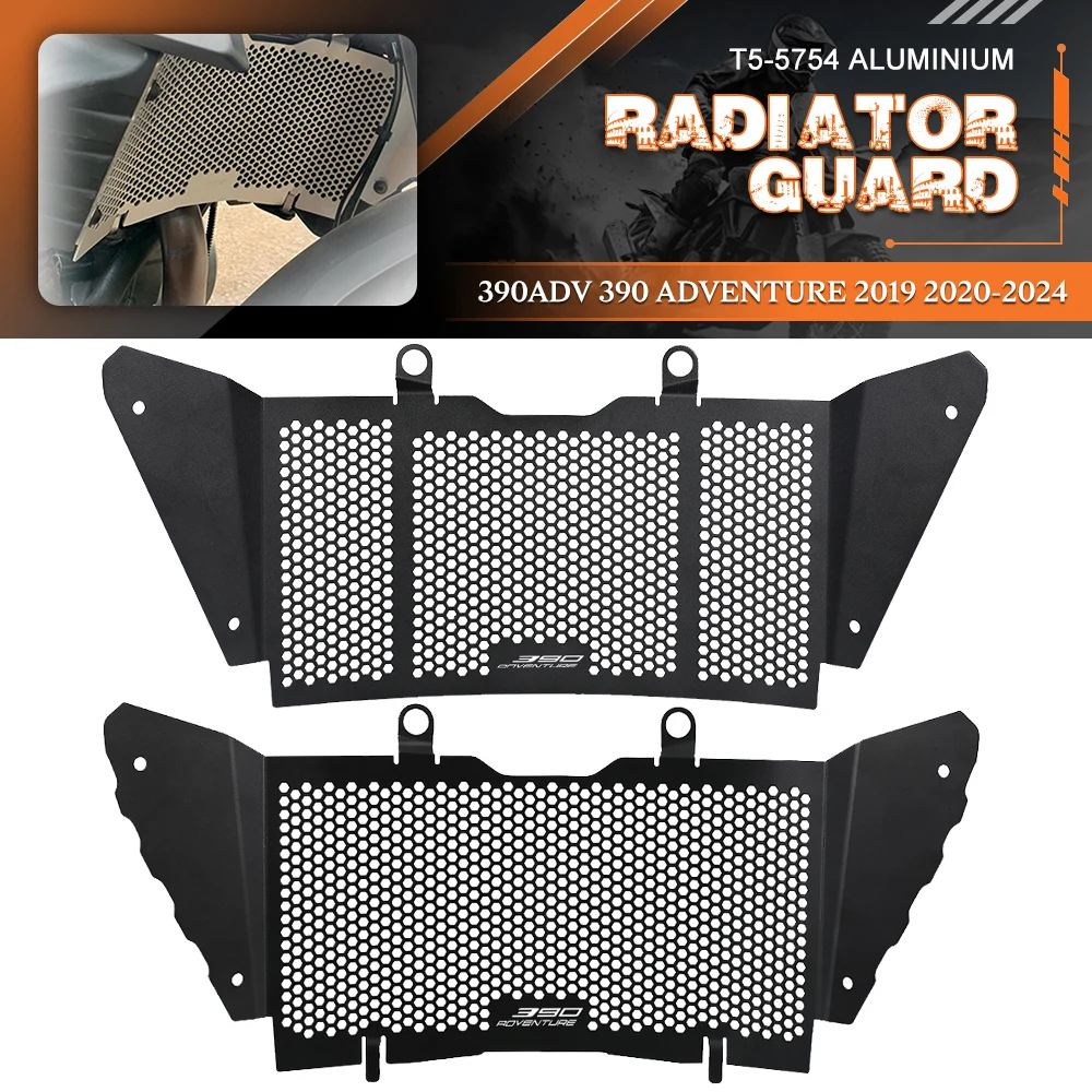 

Motorcycle High Quality Radiator Grille Guard Tank Cover Protection FOR KTM 390 ADVENTURE 390ADV 2019 2020 2021 2022 2023 2024