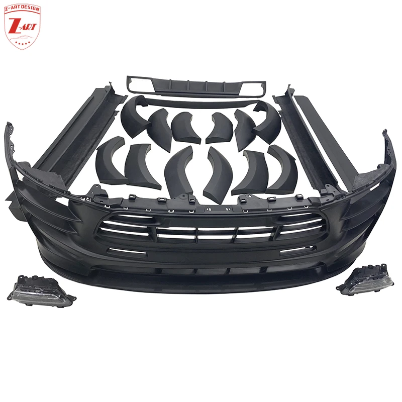 Kit Corpo Largo Z-Art Pd Per Porsche Macan 2014-2017 Kit Carrozzeria Refit Per Porsche Macan Macan S 95B. 1 Kit Corpo Aerodinamico Largo