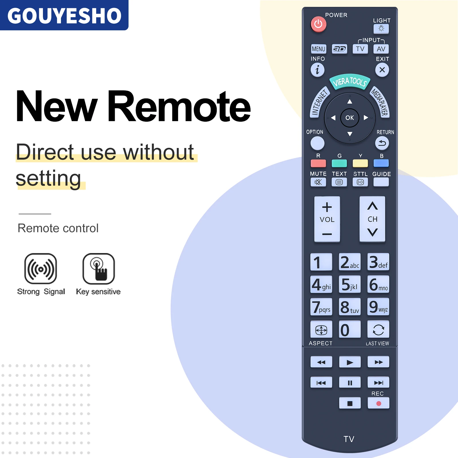 

Новый пульт дистанционного управления N2QAYB000746 для Panasonic