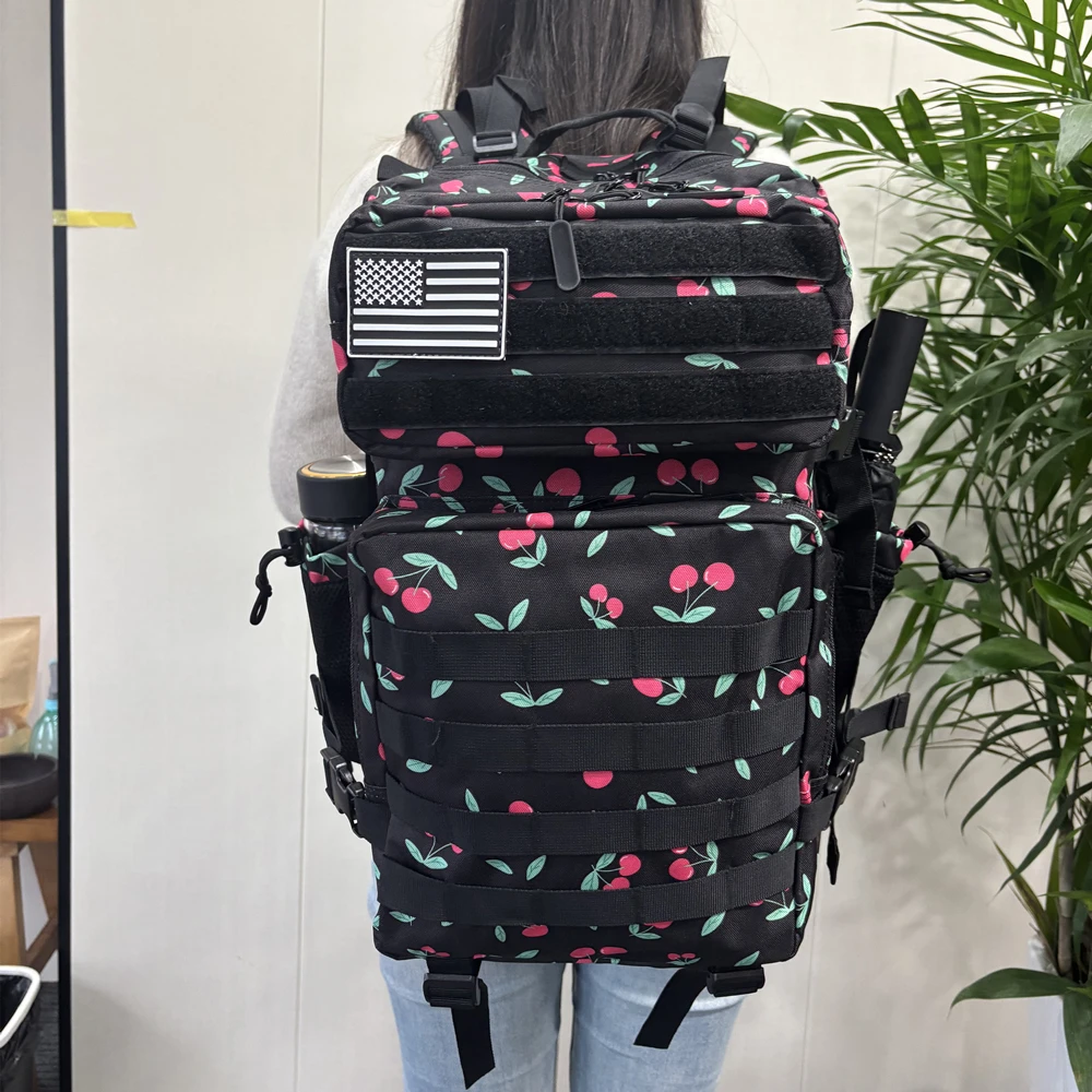 Tactical Backpack 45L 3P Bag Assault Backpack Outdoor 3 Days Travel Waterproof Climbing Rucksack Camping Hiking Hunting Mochila 6